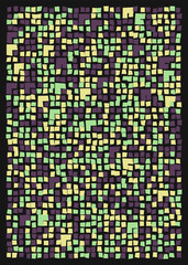Offset Quads generative art background art illustration