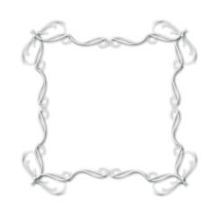 Frame, in the style of an ornament, Vector illustration eps 10, Art.	