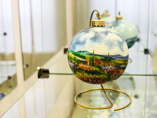 Handmade Christmas tree decorations (New Year)