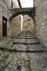 Fototapeta na wymiar Village médiéval de Mirmande