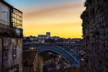 Sunset in Porto