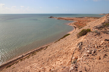 indian ocean at eagle bluff - shark bay - Australia