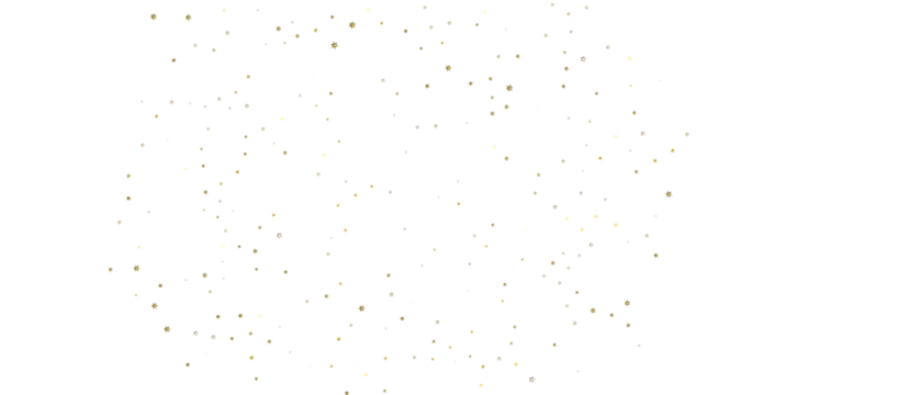 stars background, sparkle lights confetti falling. magic shining Flying christmas stars on night