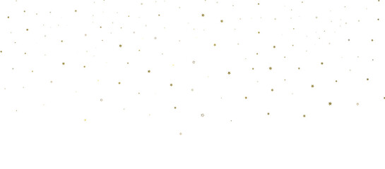 stars. Confetti celebration, Falling golden abstract decoration for party, birthday celebrate,
