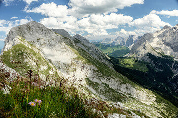 Fototapeta na wymiar Alpine Berglandschaft