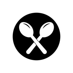 Spoon icon ,restaurant icon vector logo design template