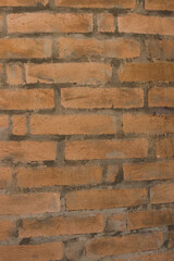 Parede de tijolo r&uacute;stica antiga