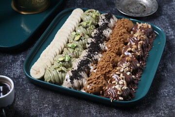 Delicious dessert baked goods with its unique ingredients in a high quality manner