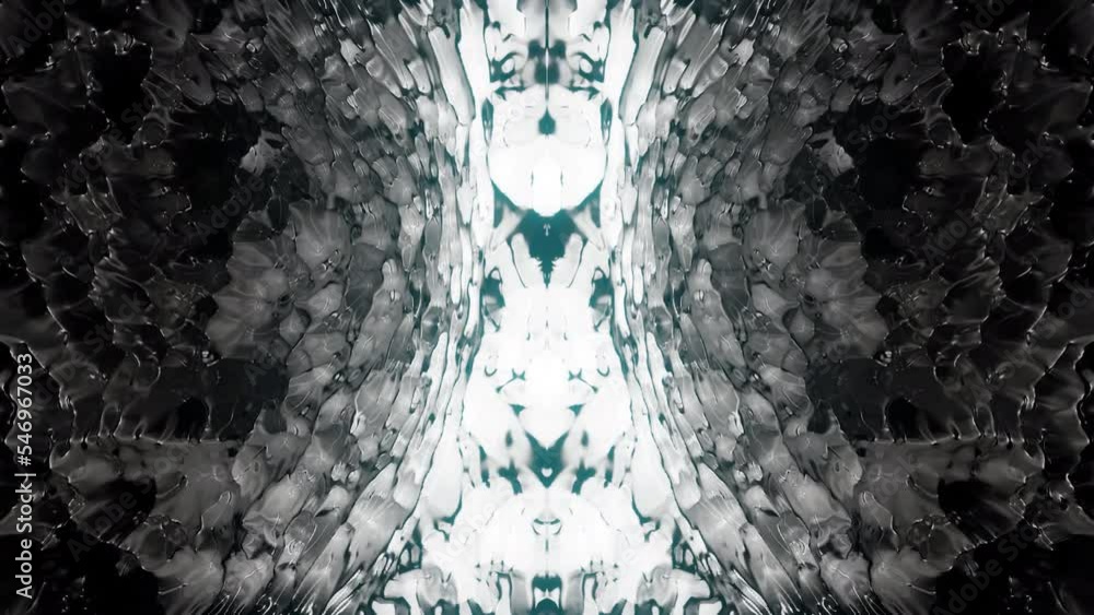 Poster psychedelic pattern. design. gray rapidly changing background with high speed in abstraction.