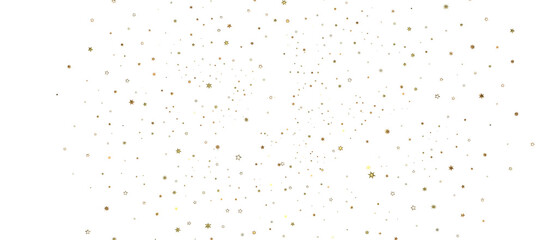 stars background, sparkle lights confetti falling. magic shining Flying christmas stars on night