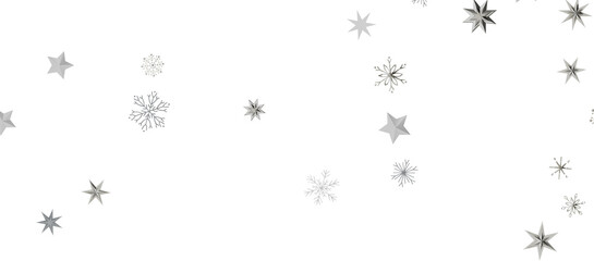 The winter background, falling snowflakes