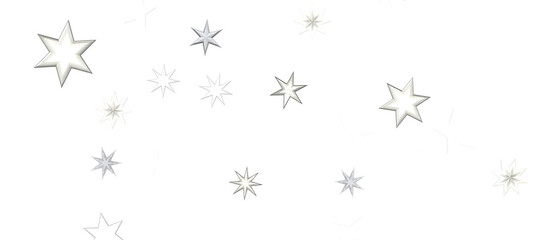 Holiday golden decoration, glitter frame isolated