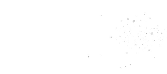 Snowflakes and bokeh lights on the blue Merry Christmas background. 3D render