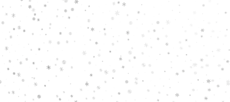 Falling snow at night. Bokeh lights png