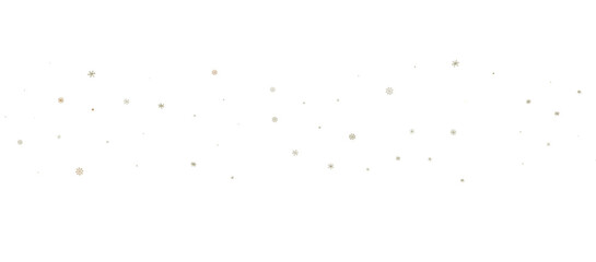 Snowflakes and bokeh lights on the blue Merry Christmas background. 3D render