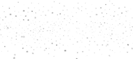 Winter christmas sky with falling snow