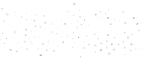 Fototapeta na wymiar Christmas Card - Snowflakes Of Paper In Frame png