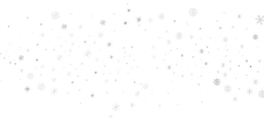 Winter christmas sky with falling snow png