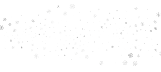 Winter christmas sky with falling snow