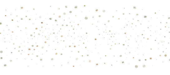 Winter christmas sky with falling snow