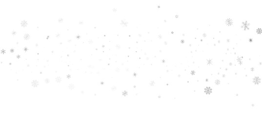 The winter background, falling snowflakes