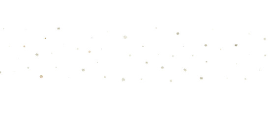 Snowflakes and bokeh lights on the blue Merry Christmas background. 3D render