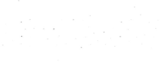Snowflakes and bokeh lights on the blue Merry Christmas background. 3D render