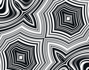  Abstract colorful . Texture with wavy, billowy lines. Optical art background. Wave design black and white. Design element for prints, web, template