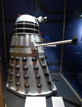 Replica Dalek from Dr Wh in the Science Museum