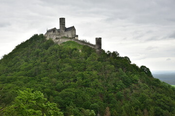 Fototapeta premium Bezdez Castle from Maly Bezdez
