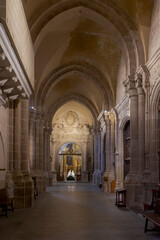 Fototapeta premium interior de la Santa Iglesia Catedral del Salvador de Zamora, España