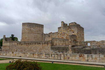 vistas del castillo de Zamora, España