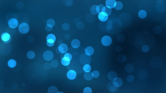 blue colors abstract creative texture wallpaper background. bokeh shape effect illustration motion animation clip loop	