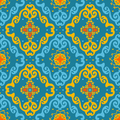Stoffe zum Nähen Geometric colorful seamless pattern