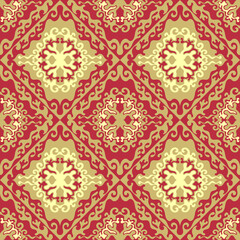 Geometric colorful seamless pattern