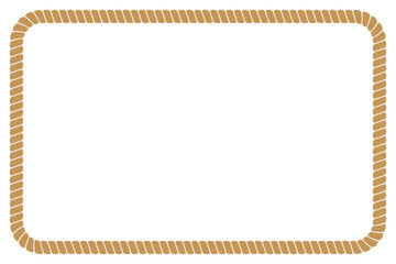 ロープのフレーム