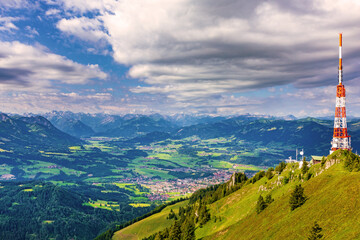 Grünten - Sender - Allgäu - Berg - Alpen