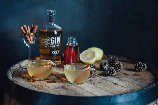 Hot Toddy Cocktail Made With OOLA Barrel-Finished Gin 