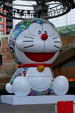 Takashi Murakami's Doraemon in Tokyo, Japan