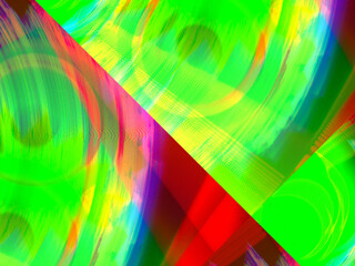 Abstract, Layers of Colour, with Multiple Patterns        digital art