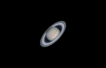 The planet Saturn