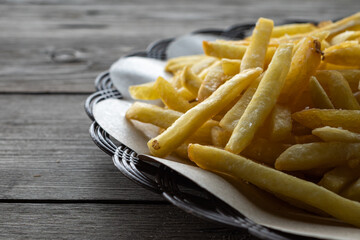 Crispy and savory french fries