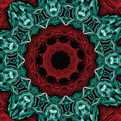 Abstract festive colorful floral vector ethnic tribal pattern,Cute and fancy background for wallpaper, website, textile, greeting cards, wedding invitations, wrapping, book covers, printing design