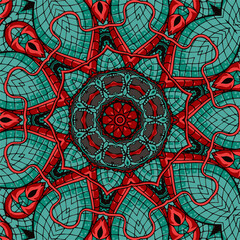 Abstract festive colorful floral vector ethnic tribal pattern,Cute and fancy background for wallpaper, website, textile, greeting cards, wedding invitations, wrapping, book covers, printing design