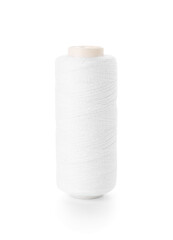 Thread spool isolated on white background