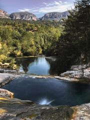 mountain river in the mountains