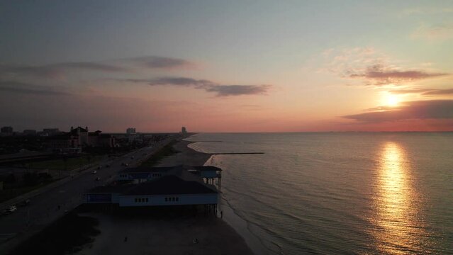 Sunrise in Galveston