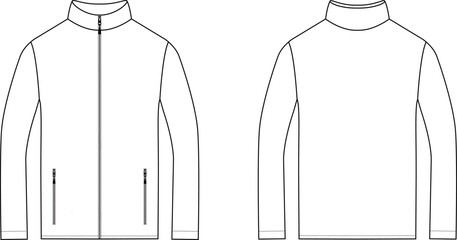 Track Jacket Blank