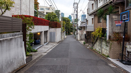 閑静な道路