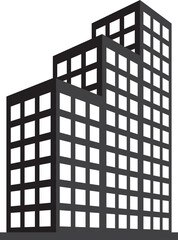 Buildings icon and office icon 